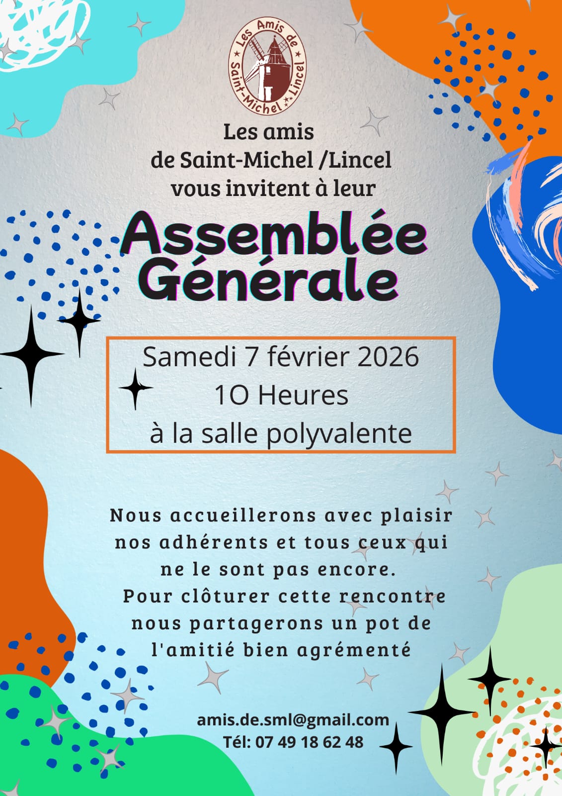 Assemblée Générale de notre Association